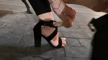 Barefoot in public